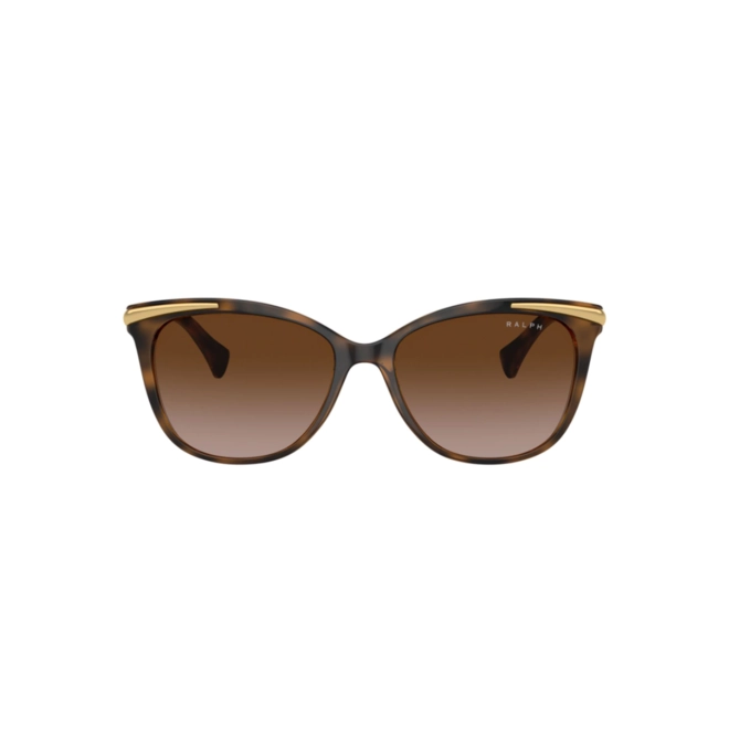 Óculos de Sol Ralph 0RA5309U 61491355 Acetato Marrom Mesclado com lentes na cor Marrom Degradê 2