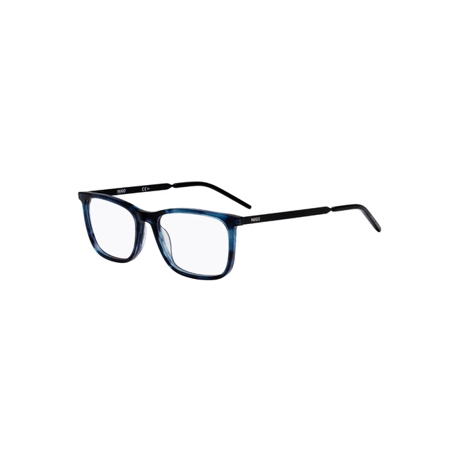 Óculos de Grau Hugo Boss HG 1018 AVS 5217 R Acetato Azul Listrado 1
