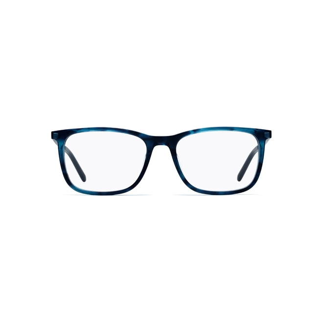 Óculos de Grau Hugo Boss HG 1018 AVS 5217 R Acetato Azul Listrado 2