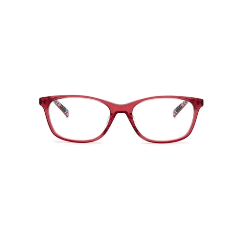 Óculos de Grau M Missoni MMI 0008 8CQ 5217 R Acetato Vermelho Transparente