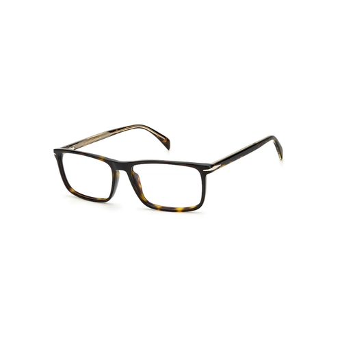Óculos de Grau David Beckham DB 1019 086 5716 R Acetato Marrom Mesclado