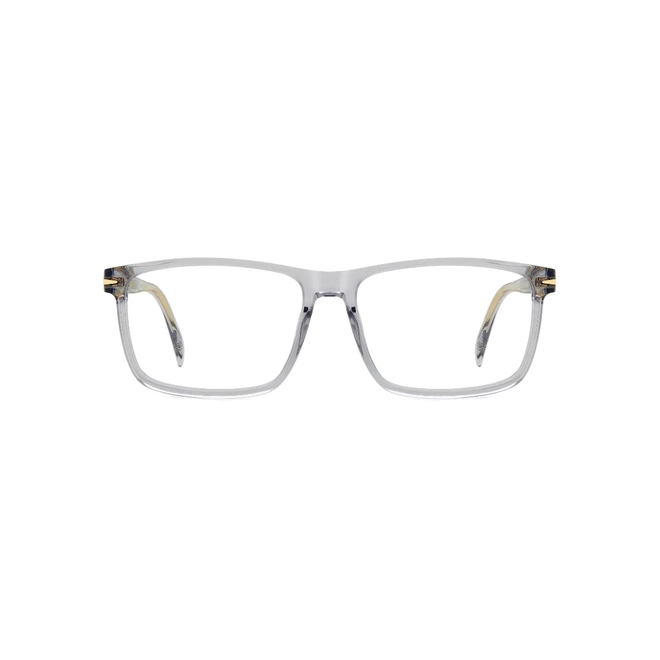 Óculos de Grau David Beckham DB 1020 KB7 5817 R Acetato Cinza Transparente 2