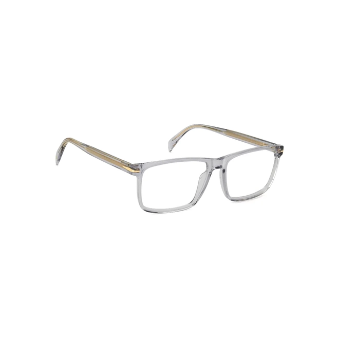 Óculos de Grau David Beckham DB 1020 KB7 5817 R Acetato Cinza Transparente 3