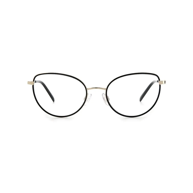 Óculos de Grau M Missoni MMI 0061 2M2 5119 R Metal Preto e Dourado 2