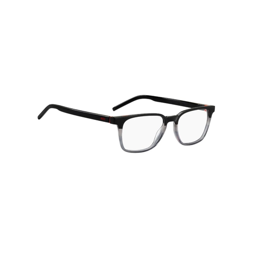 Óculos de Grau Hugo Boss HG 1130 08A 5217 R Acetato Preto e Cinza