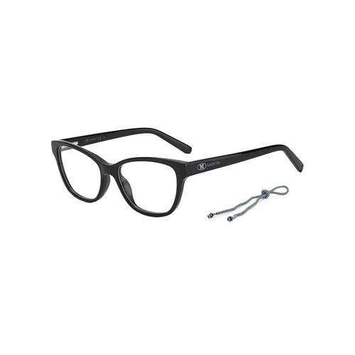 Óculos de Grau M Missoni MMI 0072 807 5216 R Acetato Preto