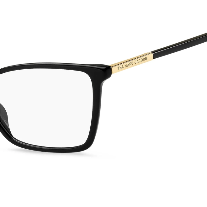 Óculos de Grau Marc Jacobs MARC 544 807 5417 R Acetato Preto 3