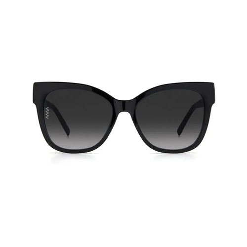 Óculos de Sol M Missoni MMI 0070/S 807 559O S Acetato Preto com lentes na cor Cinza Escuro Degradê