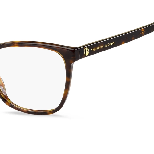 Óculos de Grau Marc Jacobs MARC 557 086 5316 R Acetato Marrom Mesclado