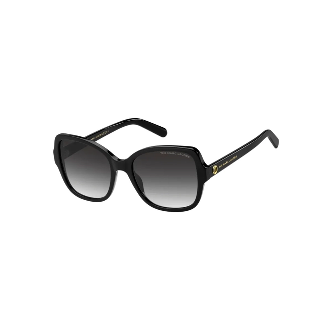 Óculos de Sol Marc Jacobs MARC 555/S 807 559O S Acetato Preto com lentes na cor Cinza Degradê 1