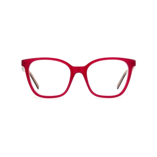 Óculos de Grau M Missoni MMI 0091 8CQ 5218 R Acetato Cereja