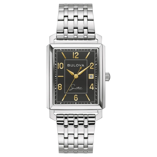 Relógio Bulova Classic Frank Sinatra Masculino - 96B399N Preto 1