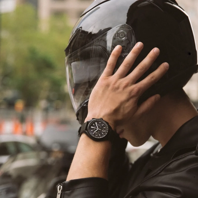 Relógio Bulova Archive Series Lunar Pilot Precisionist - 98A186N Preto 2