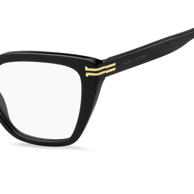 Óculos de Grau Marc Jacobs MJ 1071 807 5317 R Acetato Preto 4