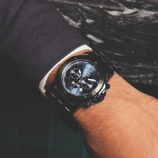 Relógio Bulova Marine Star Cronógrafo Masculino - 98B410N Azul 2