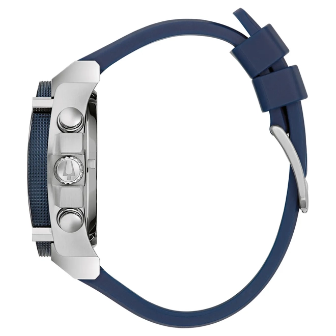 Relógio Bulova Precisionist X Cronógrafo Masculino - 98B413N Azul 3