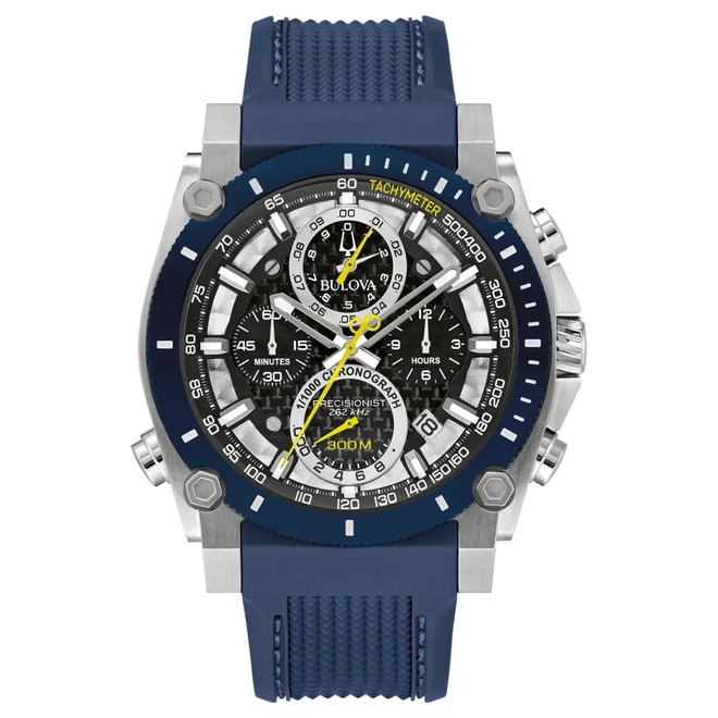 Relógio Bulova Precisionist X Cronógrafo Masculino - 98B413N Azul 1