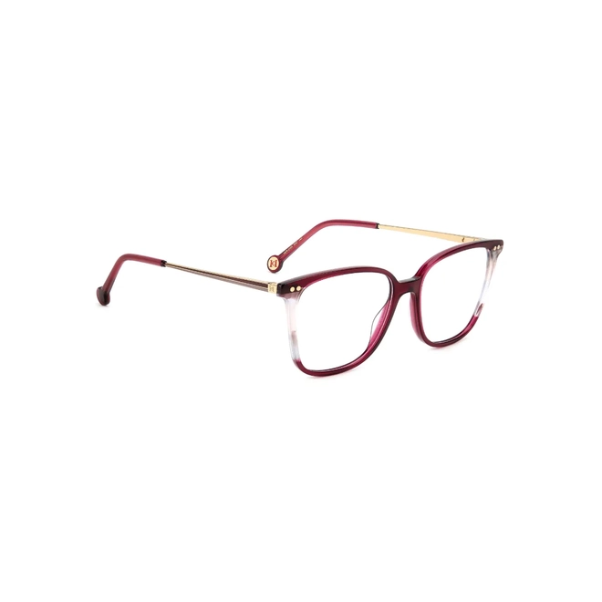 Óculos de Grau Carolina Herrera HER 0165 YDC 5316 R Acetato Bordô Mesclado 3