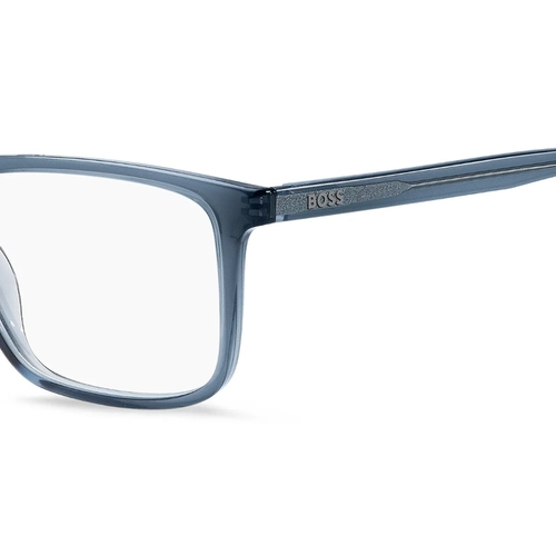 Óculos de Grau Hugo BOSS 1571 PJP 5616 R Acetato Azul Transparente