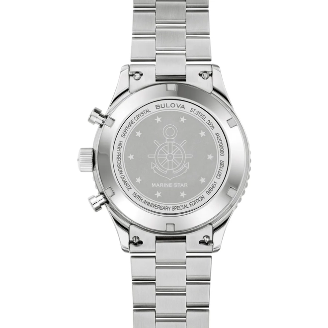 Relógio Bulova Marine Star Heritage Edição Especial 150th - 98B451N 6
