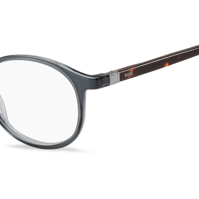 Óculos de Grau Hugo BOSS 1572 ACI 5021 R Acetato Cinza 4