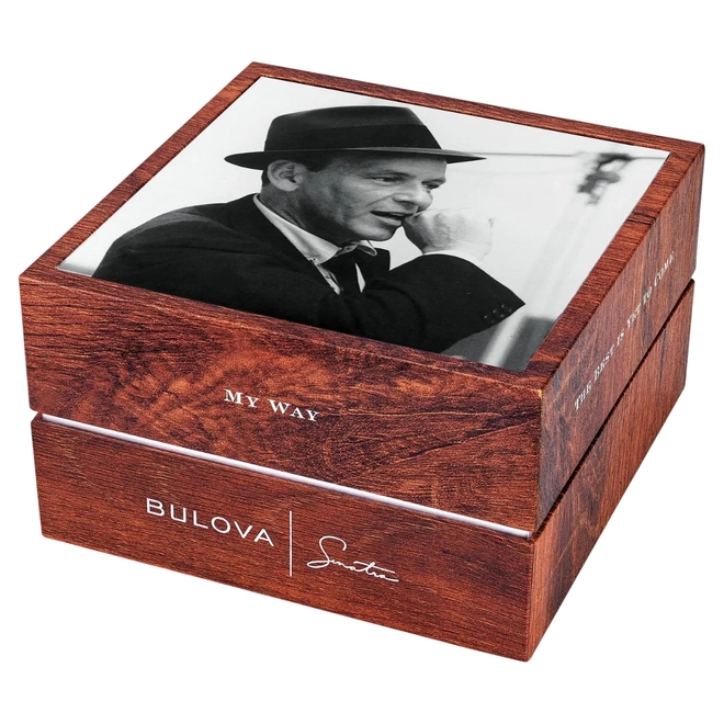 Relógio Bulova Frank Sinatra Summer Wind Automático - 97B206N Cinza 6
