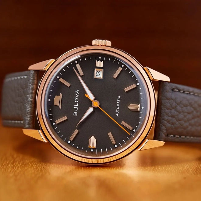 Relógio Bulova Frank Sinatra Summer Wind Automático - 97B206N Cinza 2