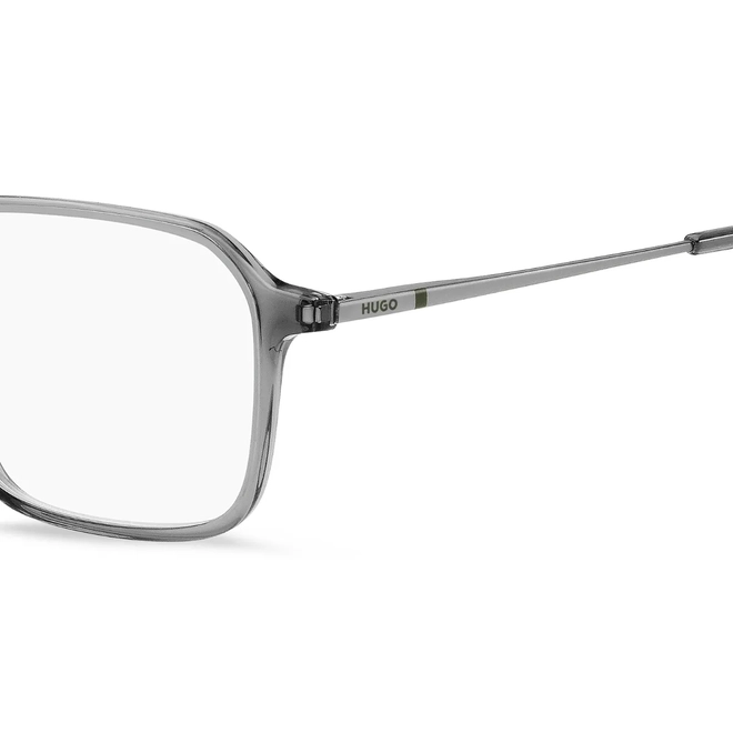 Óculos de Grau Hugo Boss HG 1289 D3X 5217 R Acetato Cinza Transparente 4