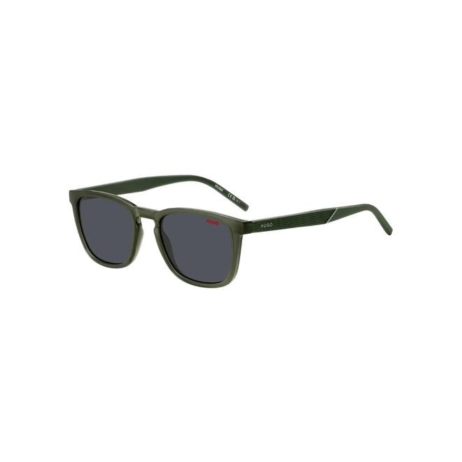 Óculos de Sol Hugo Boss HG 1306/S 1ED 53IR S Acetato Verde com lentes na cor Cinza 1