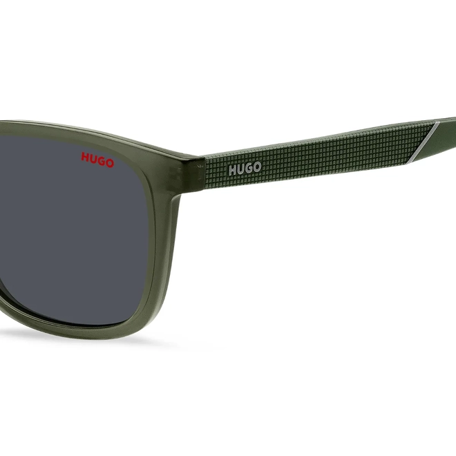 Óculos de Sol Hugo Boss HG 1306/S 1ED 53IR S Acetato Verde com lentes na cor Cinza 4
