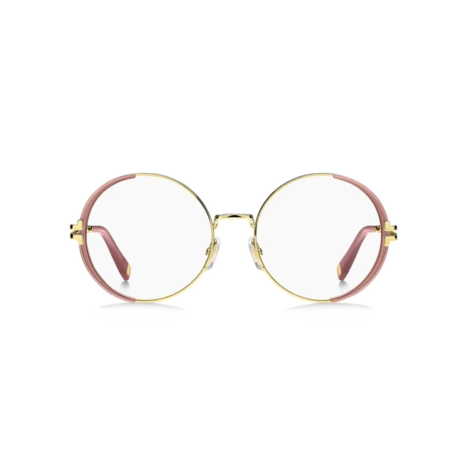 Óculos de Grau Marc Jacobs MJ 1093 EYR 5518 Metal Dourado e Rosa 2