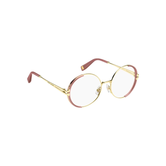Óculos de Grau Marc Jacobs MJ 1093 EYR 5518 Metal Dourado e Rosa 3