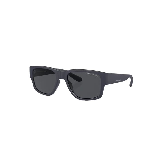 Óculos de Sol Armani Exchange 0AX4141SU 81978756 Acetato Azul com lentes na cor Cinza 1