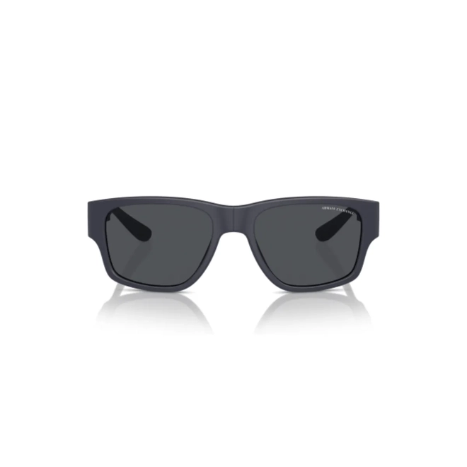 Óculos de Sol Armani Exchange 0AX4141SU 81978756 Acetato Azul com lentes na cor Cinza 2