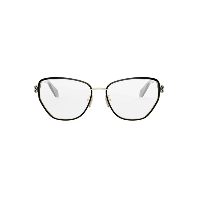 Óculos de Grau Bvlgari BV50054U_54010 Metal Dourado e Preto 2