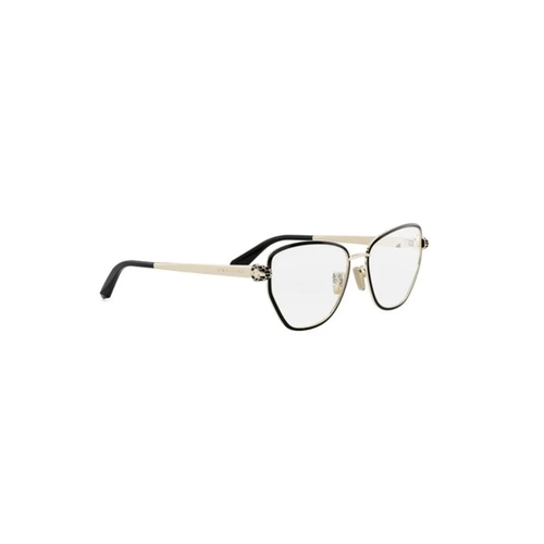 Óculos de Grau Bvlgari BV50054U_54010 Metal Dourado e Preto
