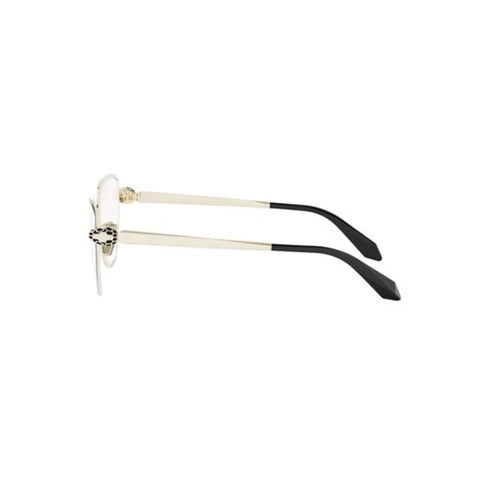 Óculos de Grau Bvlgari BV50054U_54010 Metal Dourado e Preto