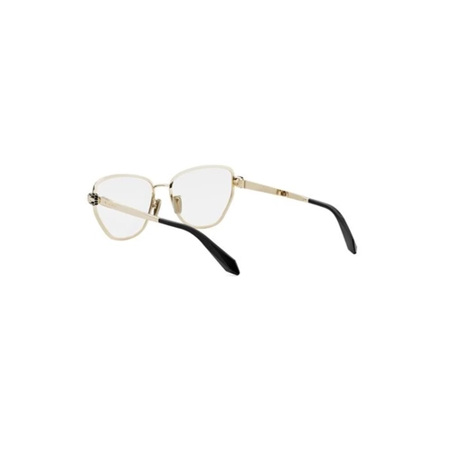 Óculos de Grau Bvlgari BV50054U_54010 Metal Dourado e Preto