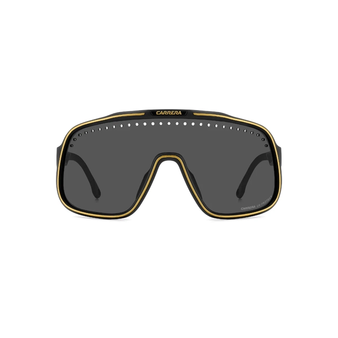 Óculos de Sol Carrera C SPORT 02/S I46 99IR S Acetato Preto Fosco com lentes na cor Cinza 2