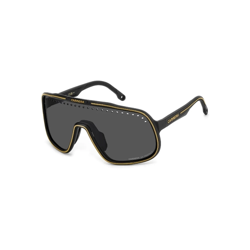 Óculos de Sol Carrera C SPORT 02/S I46 99IR S Acetato Preto Fosco com lentes na cor Cinza
