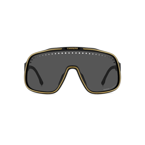 Óculos de Sol Carrera C SPORT 02/S I46 99IR S Acetato Preto Fosco com lentes na cor Cinza