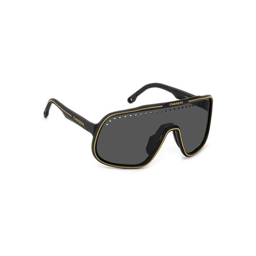 Óculos de Sol Carrera C SPORT 02/S I46 99IR S Acetato Preto Fosco com lentes na cor Cinza