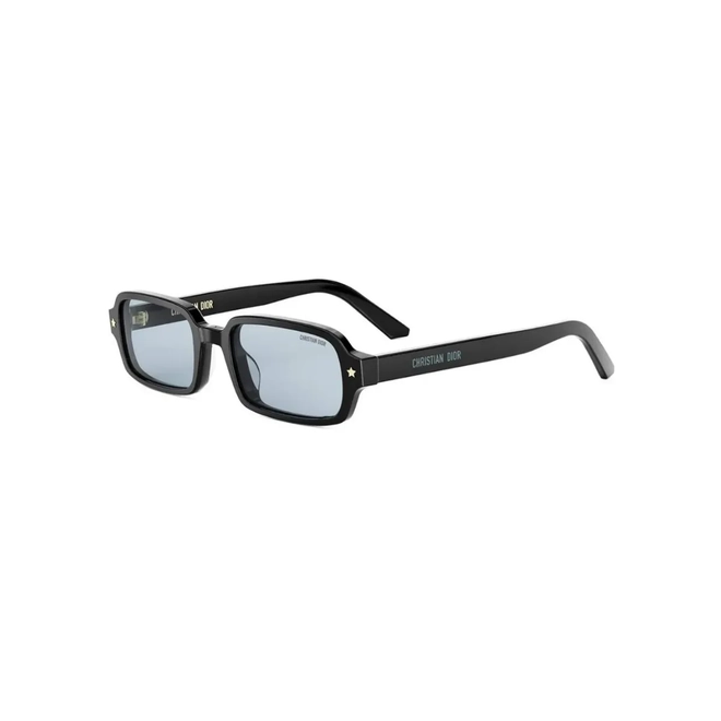 Óculos de Sol Christian Dior DiorPacific S3I CD40205I_5201V Acetato Preto com lentes na cor Azul 1