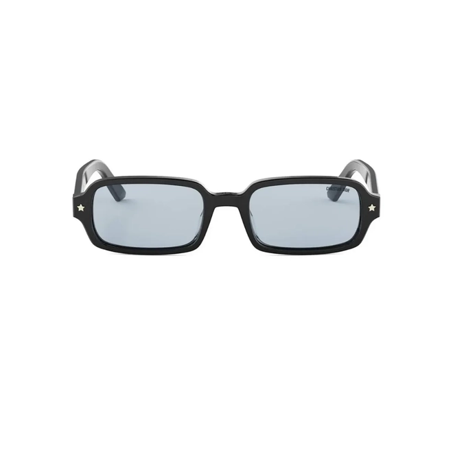 Óculos de Sol Christian Dior DiorPacific S3I CD40205I_5201V Acetato Preto com lentes na cor Azul 2