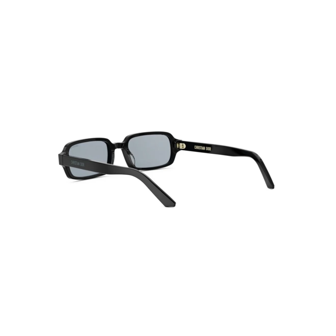 Óculos de Sol Christian Dior DiorPacific S3I CD40205I_5201V Acetato Preto com lentes na cor Azul 5