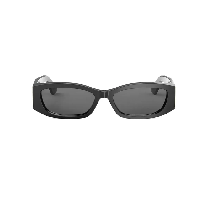 Óculos de Sol Christian Dior DiorGraphique S1I CD40220I_5601A Acetato Preto com lentes na cor Cinza 2
