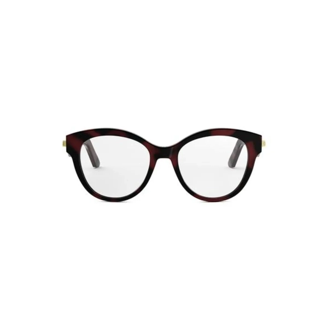 Óculos de Grau Christian Dior CDioro B21 CD50129I_51054 Acetato Vermelho Mesclado 2