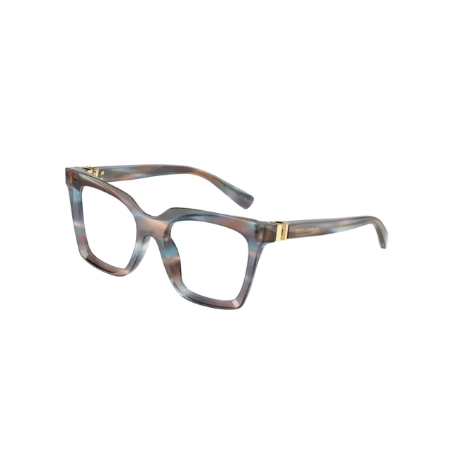 Óculos de Grau Dolce & Gabbana 0DG3417 3448 54 Acetato Azul Mesclado 1