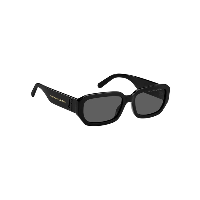 Óculos de Sol Marc Jacobs MARC 614/S 807 56IR S Acetato Preto com lentes na cor Cinza 3