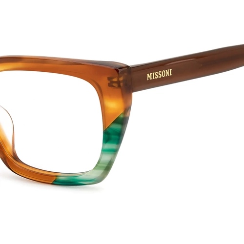 Óculos de Grau Missoni MIS 0225/G XL7 5219 R Acetato Marrom Mesclado
